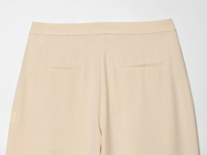 Women's front cross design casual pants