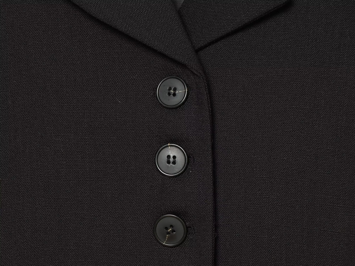 suit Women's 2 pieces button decoration Straight cut Blazer Coat +Pants