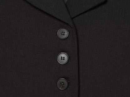 suit Women's 2 pieces button decoration Straight cut Blazer Coat +Pants