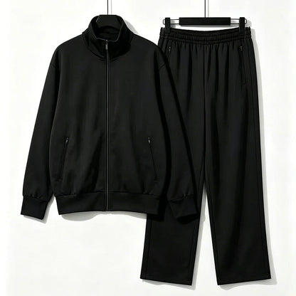 New sports and leisure collar coat trousers suit