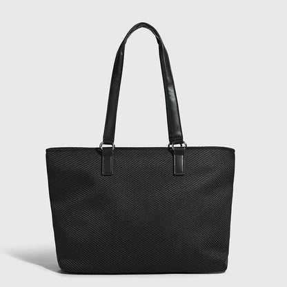 Women's new leisure zipper large-capacity shoulder bag