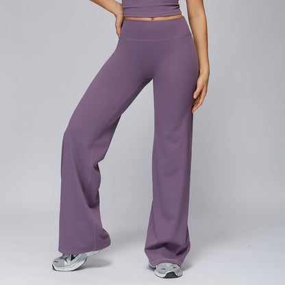 Women's new loose high-waisted wide-leg sweatpants