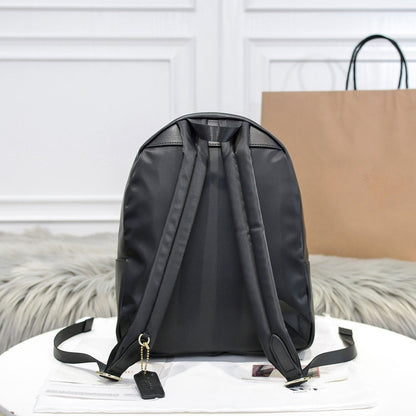 Women's New Fashion Joker Leather Leisure Adjustable Shoulder Strap Large-capacity Backpack Travel Bag