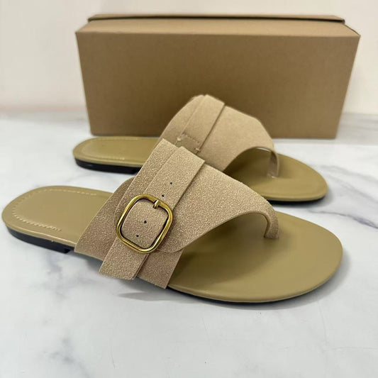 2026 New Women's Casual Open-toe Sandals with Clip Toes