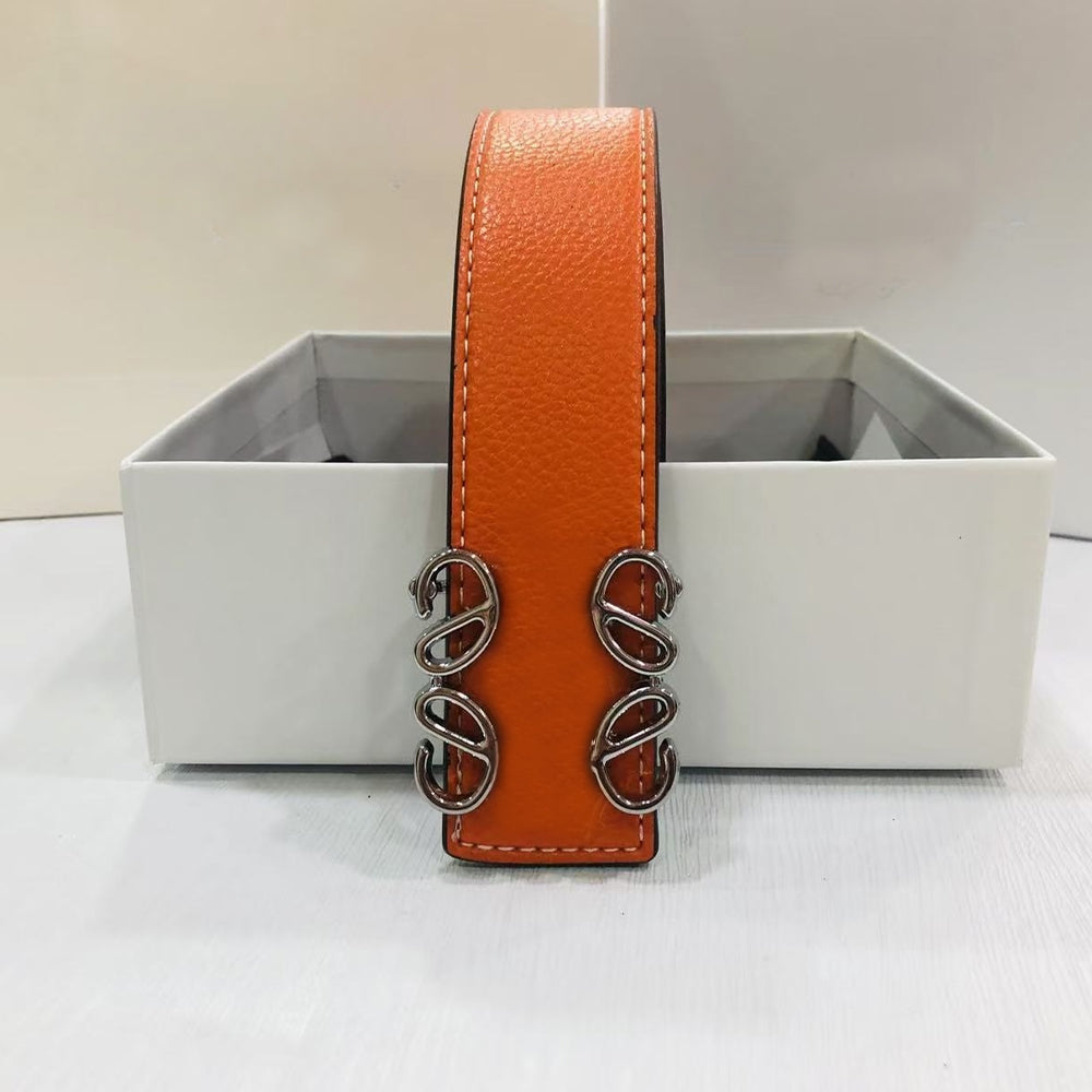 Women's new casual Joker wide belt with A Box