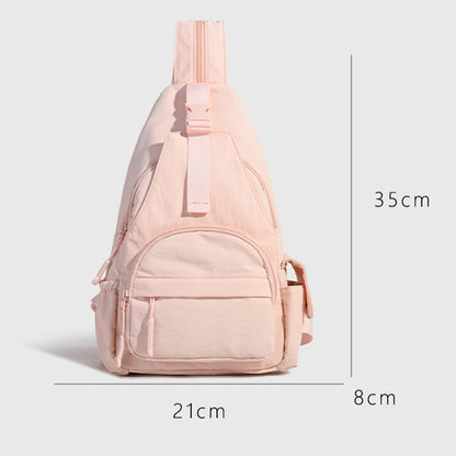 Women's new Joker multifunctional chest bag shoulder bag crossbody bag