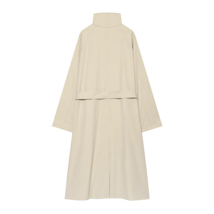 Women's loose Long style windproof waterproof windbreaker Coat