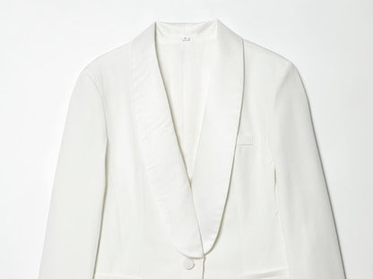 suit Women's 2 pieces casual dress collar Blazer Coat +Pants