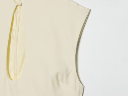 Women's opening design slim mini dress