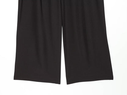 Women's linen blended high waisted pants