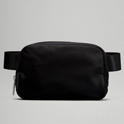 LU sports bag metal multi-functional outdoor running waist bag diagonal bag