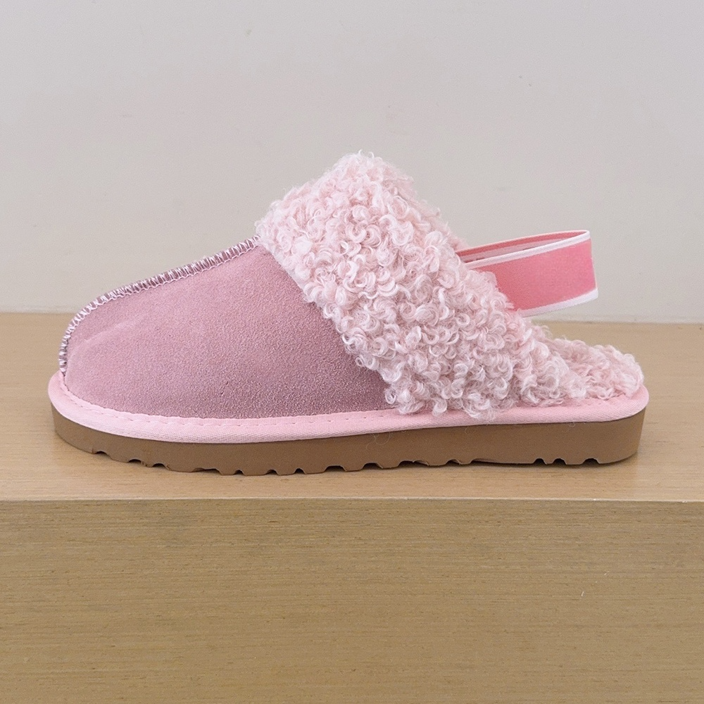 Women's new thin-soled warm and velvet snow slippers