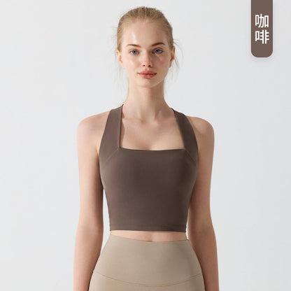Women's New Joker Pilates Vest Long Comfortable Shockproof Yoga Underwear Fitness Bra