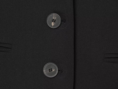 suit Women's 2 pieces short single breasted Blazer Coat+split flared pants