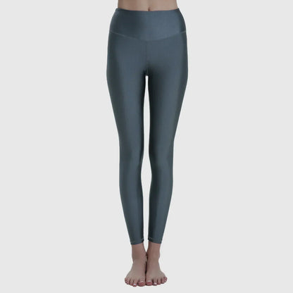 Women's high waist tight hip yoga clothes pants nude running fitness pants high waist peach sweatpants