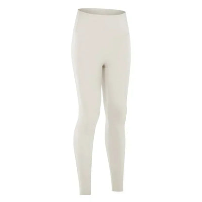 LU High waist hip lift no embarrassing line yoga pants women's elastic fitness exercise nine points