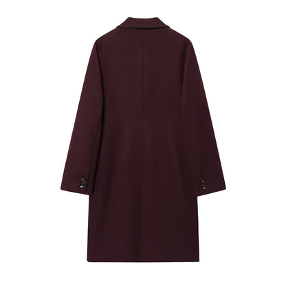 Women's loose soft textured jacket coat