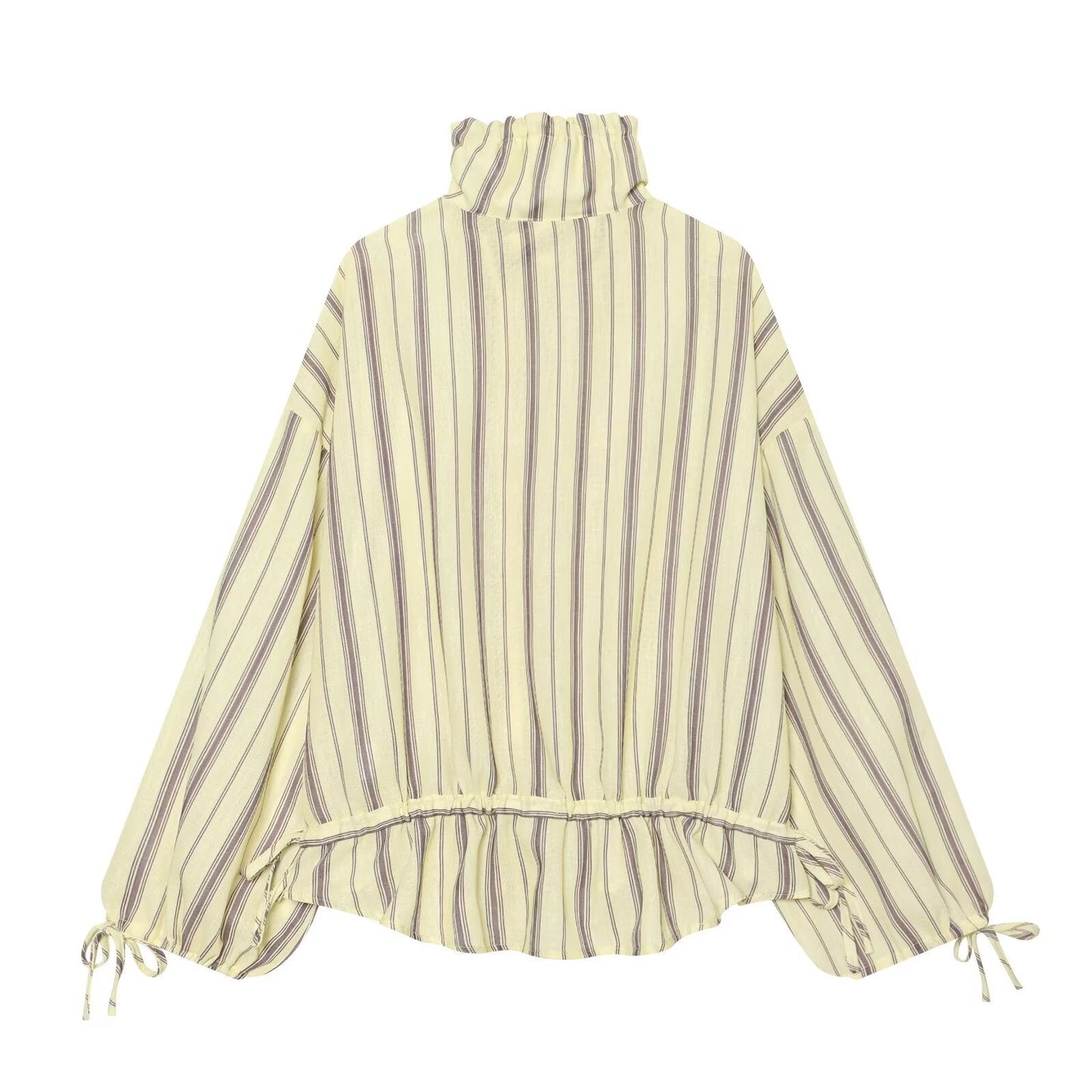 suit Women's 2 pieces casual striped linen blend Coat+Pants