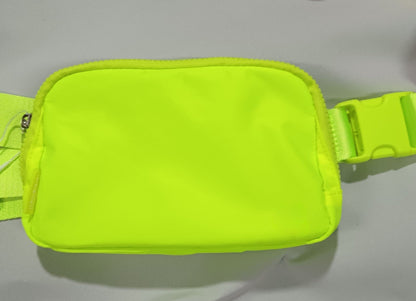 LU sports bag metal multi-functional outdoor running waist bag diagonal bag
