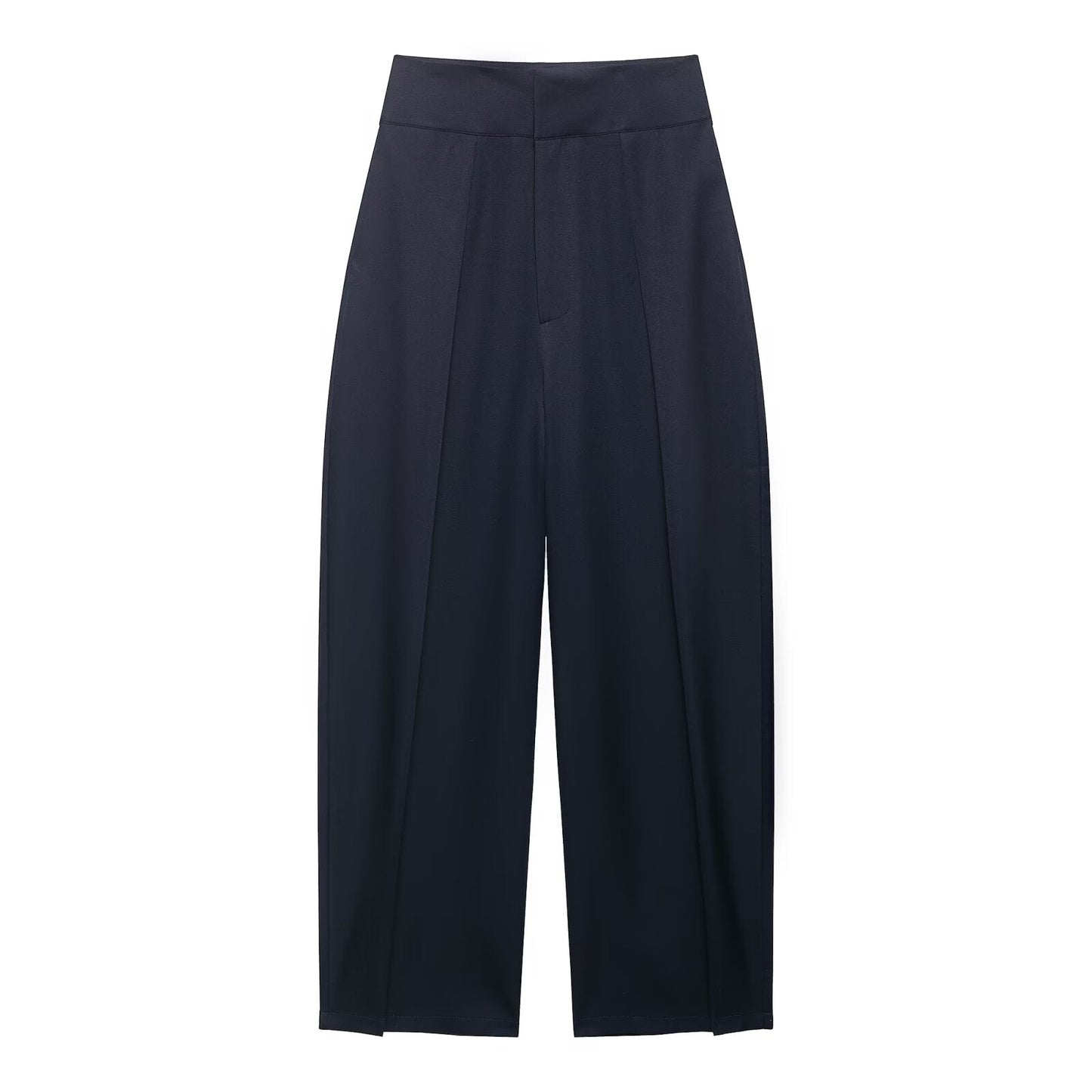 Women's high waisted pleated balloon version casual pants