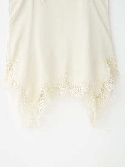 Women's lace lingerie style suspender top