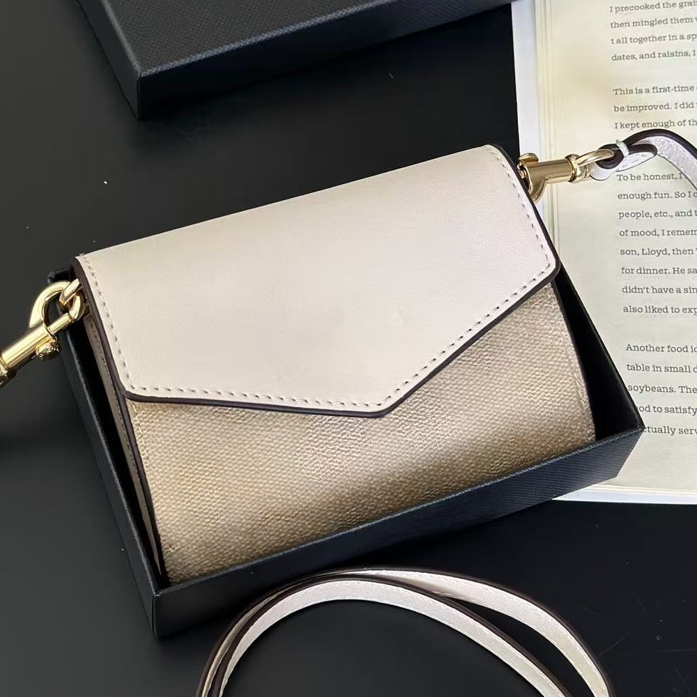 Women's new 100 with long shoulder strap coin purse mini bag
