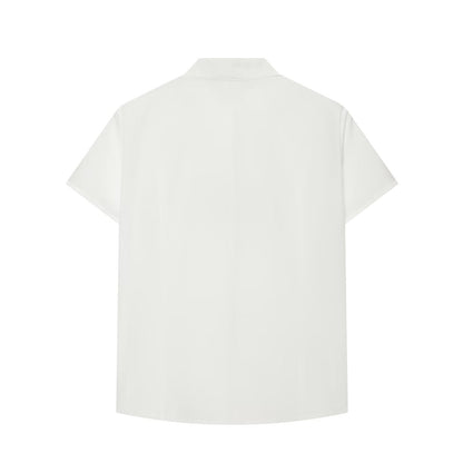 Women's rope knot decorative poplin shirt