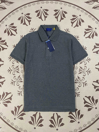 women's new Joker Couple style cotton beaded fabric embroidered POLO shirt