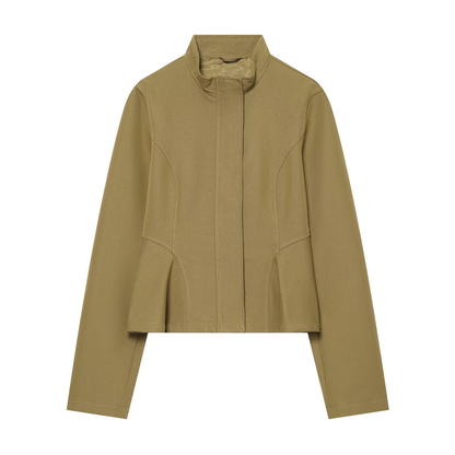 Women's slim short skirt style jacket Coat