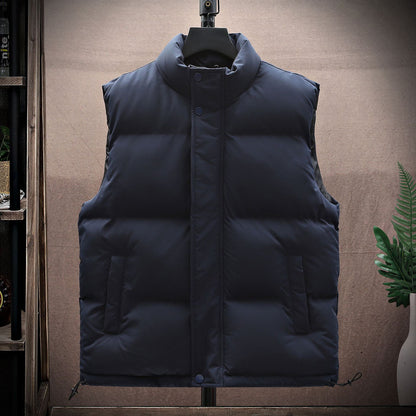 New padded warm cotton-padded vest coat