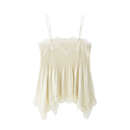 Women's lace lingerie style suspender top
