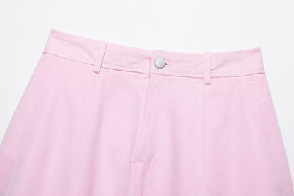 2026 Women's slim versatile A-line culottes