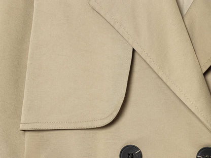 Women's with belt trench coat style jacket Coat