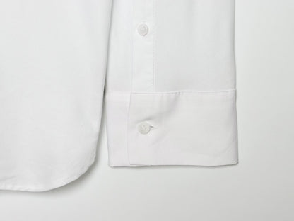 Women's rope knot buckle decoration poplin shirt