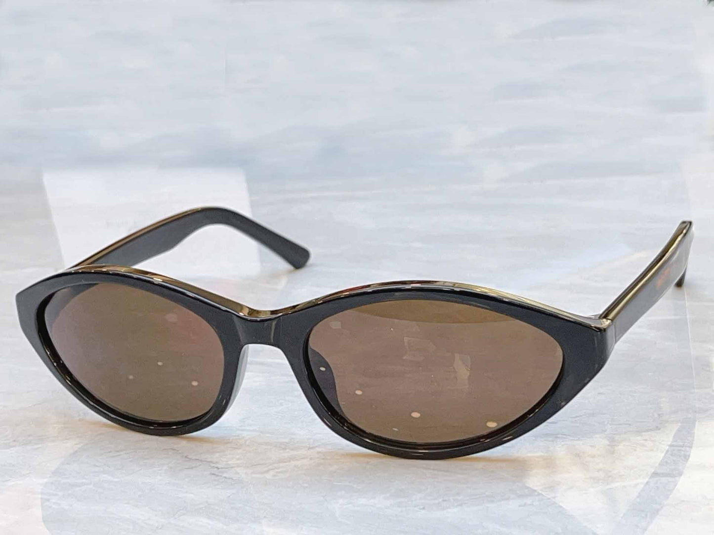 Women's new Joker sunglasses cat's eye sunglasses flat glasses