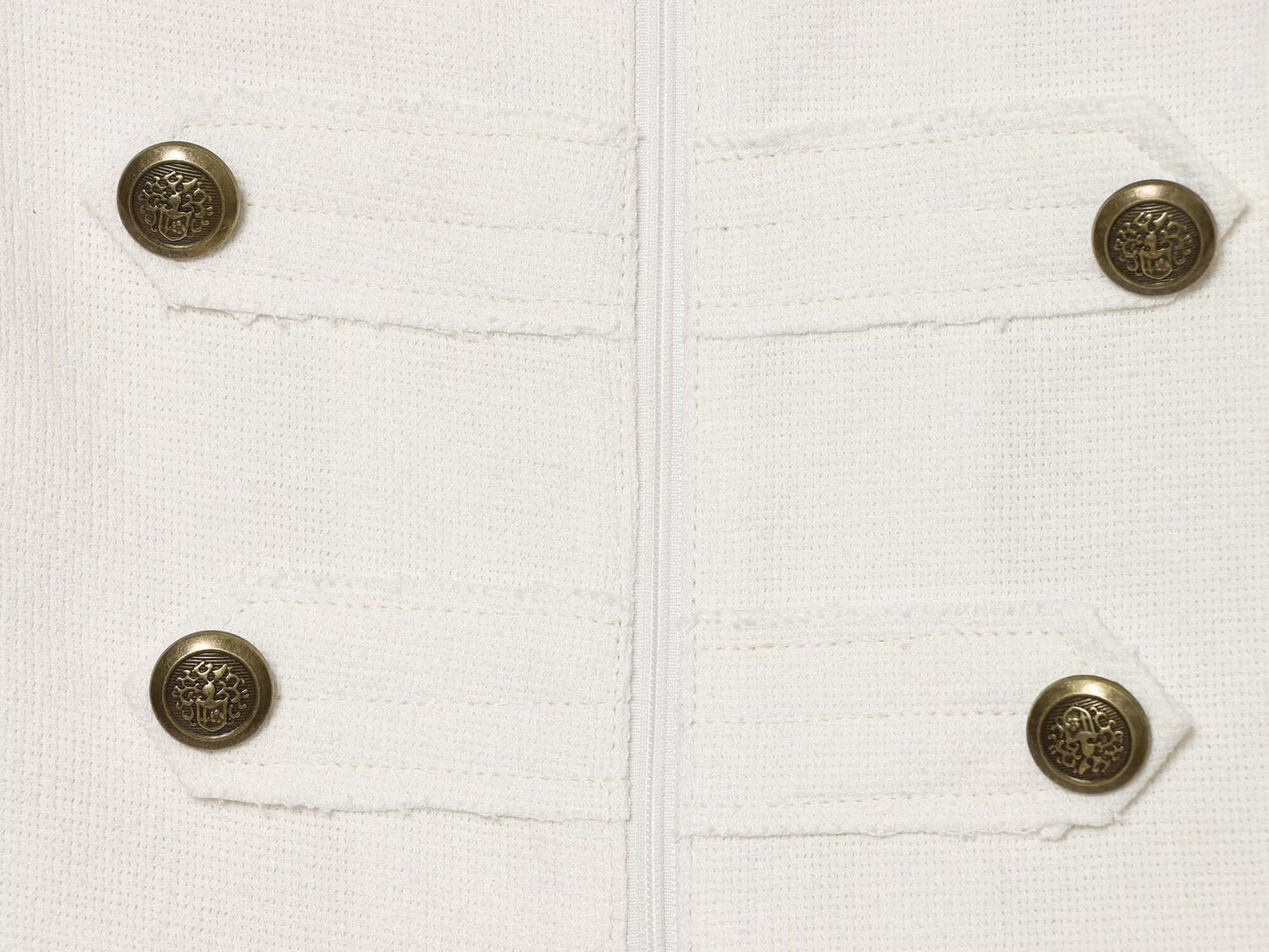 Women's buckle decoration hanging neck vest