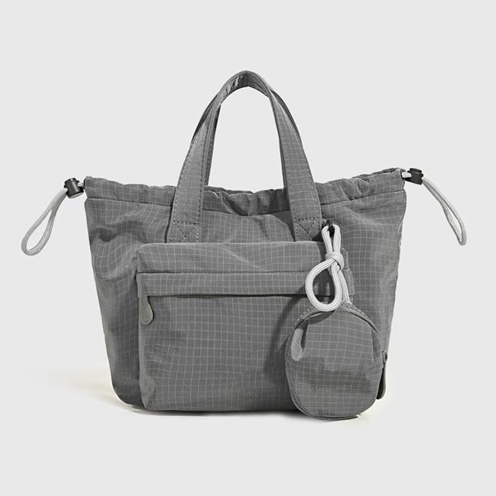 Women's new leisure drawstring design portable messenger bag