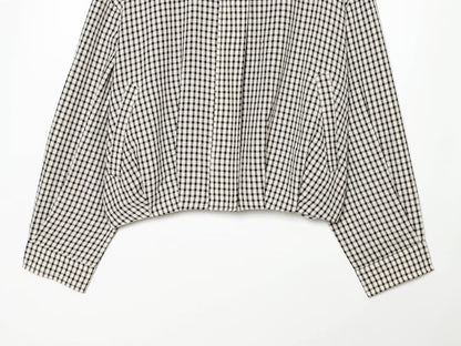Women's checkered pilot jacket Coat