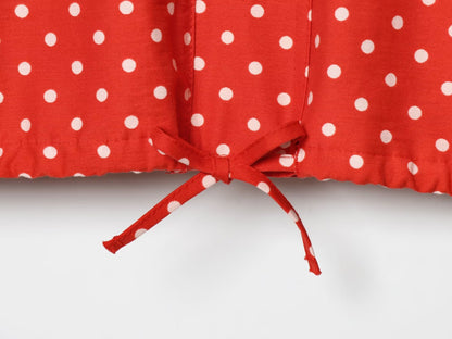 Women's casual polka dot bubble sleeve Coat