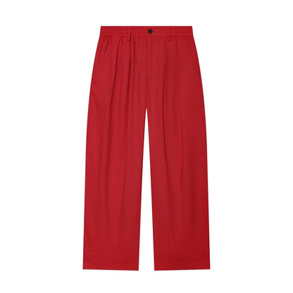 suit Women's 2 pieces casual linen blend shirt+Pants