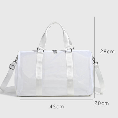Women's new fashion wild mesh outdoor yoga fitness bag