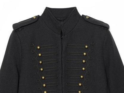Women's Short rope knot buckle Jacket Coat