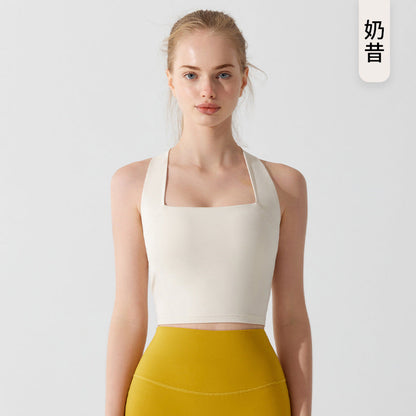 Women's New Joker Pilates Vest Long Comfortable Shockproof Yoga Underwear Fitness Bra