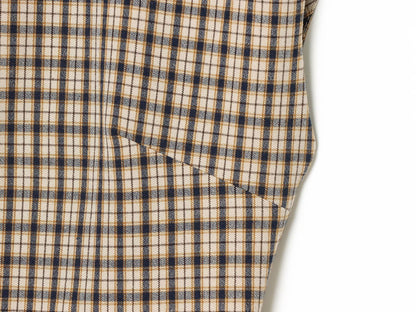 Women's slim plaid strap short jumpsuit