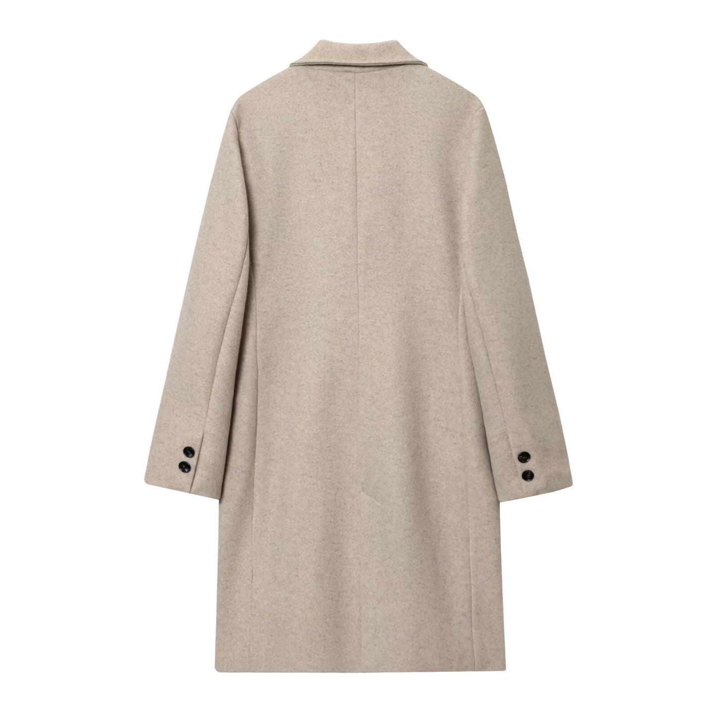 Women's loose soft textured jacket coat