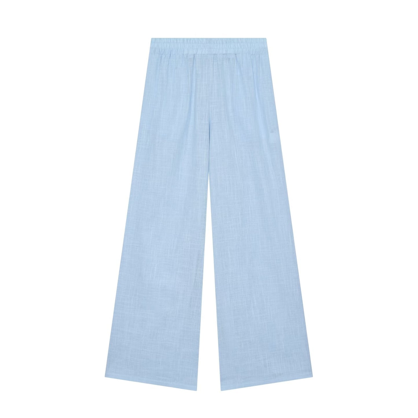 suit Women's 2 pieces linen blend zipper shirt+Pants