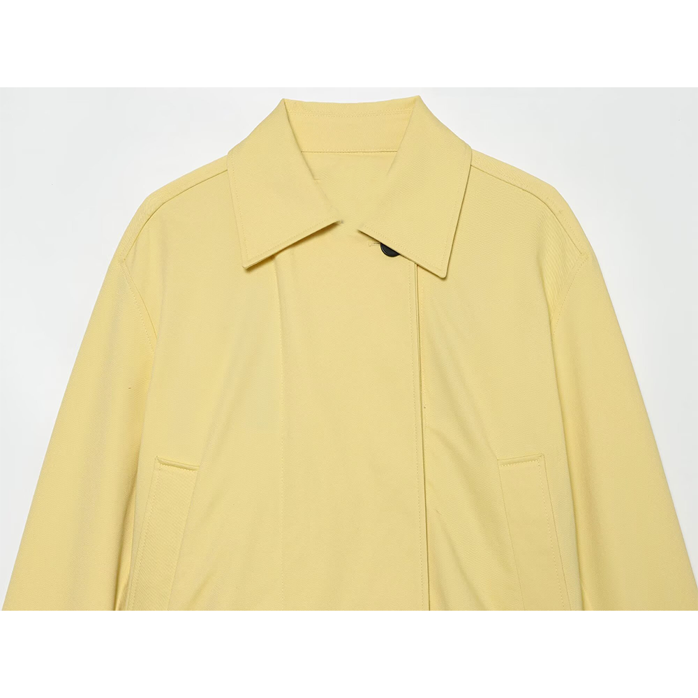 Women's casual short lapel Coat
