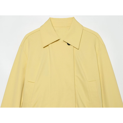 Women's casual short lapel Coat