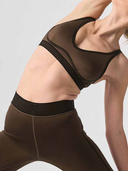 Women's Yoga Suit Training Suit Skin-friendly Fabric Pilates Two-piece Sports Suit