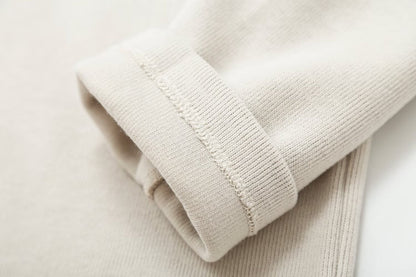 suit Women's 2 pieces contrasting striped soft texture sweatshirt+Pants